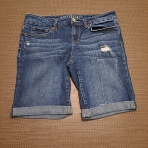 Aeropostale Blue Denim Women Shorts Size 28